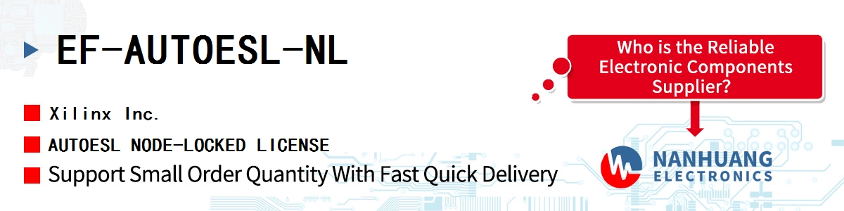 EF-AUTOESL-NL Xilinx AUTOESL NODE-LOCKED LICENSE