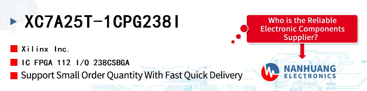 XC7A25T-1CPG238I Xilinx IC FPGA 112 I/O 238CSBGA